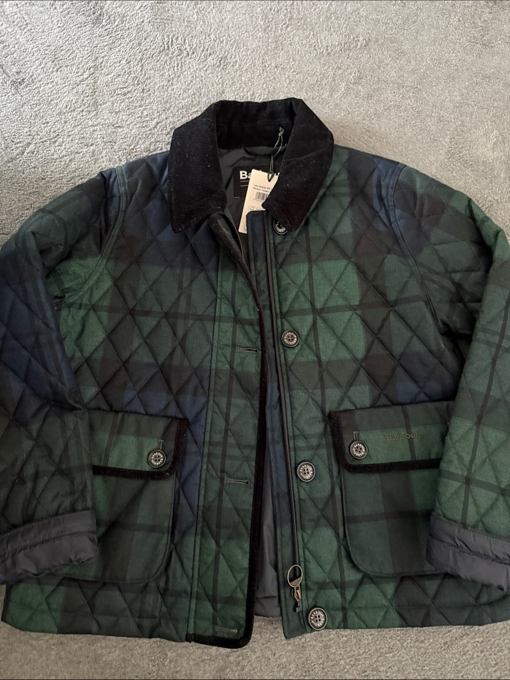 Barbour Louden Quilt Jacket NWT